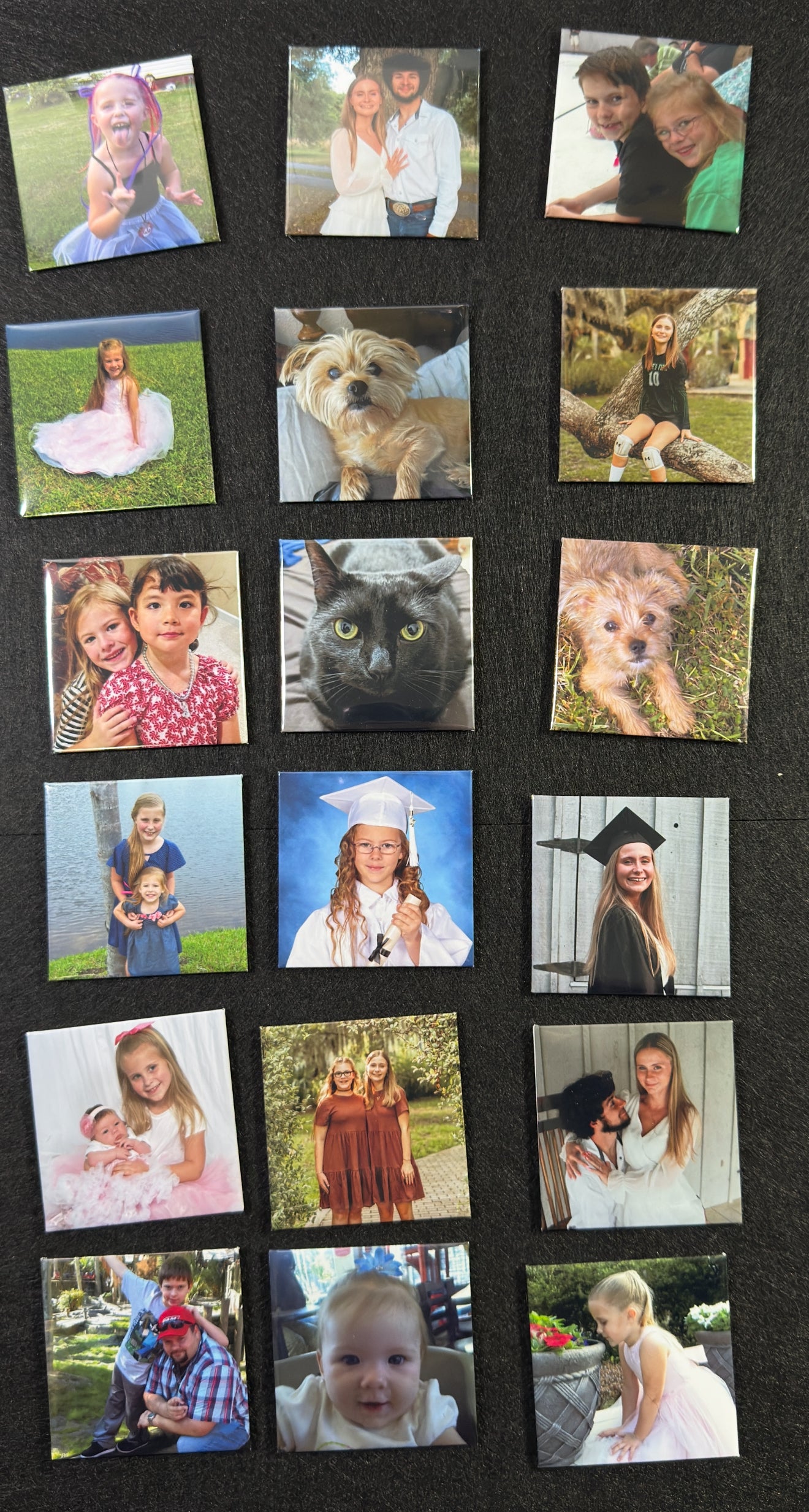 Square Photo Magnets