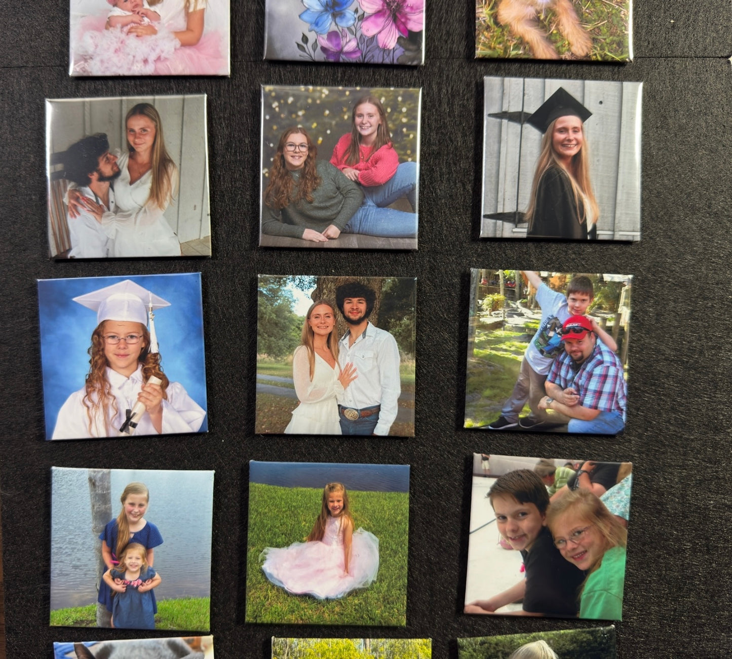 Square Photo Magnets