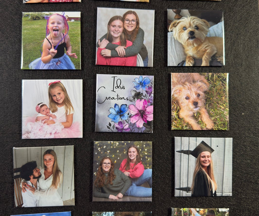 Square Photo Magnets